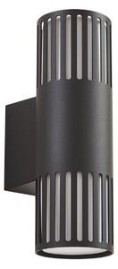 Zewnętrzna Lampa Lindby, Lurinda, ściemnialny, czarny, balkon, aluminium, nowoczesny