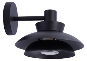 Zewnętrzna Lampa Lucande, Thais, ściemnialny, czarny, taras, metal, nowoczesny