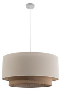 Lampa Wisząca Duolla, Boho, ściemnialny, beżowy, sypialnia, metal, boho