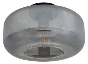 Lampa Sufitowa Lindby, Hildur, ściemnialny, szary, jadalnia, szkło