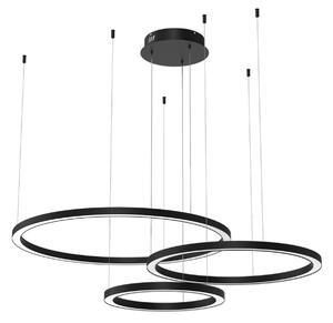 Lampa Wisząca Eko-Light, Galaxia, czarny, salon, tworzywo sztuczne, nowoczesny