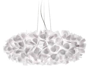 Lampa Wisząca Slamp, Clizia Mama Non Mama, ściemnialny, biały, salon, tworzywo sztuczne, design