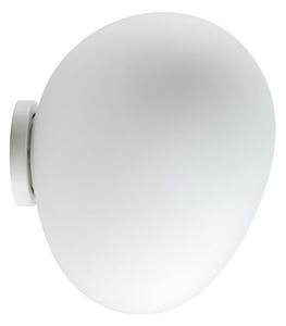 Lampa Ścienna Foscarini, Gregg MIDI, ściemnialny, biały, salon, szkło, design