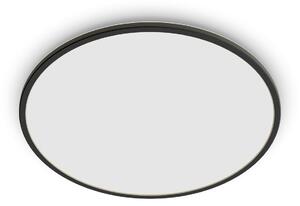 Lampa Sufitowa Philips, Superslim, ściemnialny, czarny, łazienka, metal