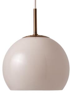 Lampa Wisząca FRANDSEN, Ball, ściemnialny, szary, jadalnia, szkło