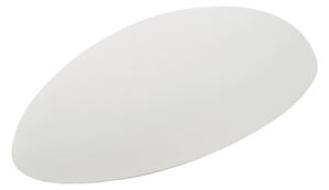 Lampa Ścienna Lucande, Jemima, ściemnialny, biały, salon, szkło, nowoczesny