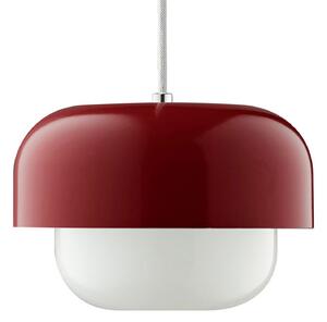 Lampa Wisząca Dyberg Larsen, Haipot, ściemnialny, czerwony, salon, metal, skandynawski