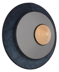 Lampa Ścienna Forestier, Cymbal S, niebieski, salon, tkanina | tekstylia, design