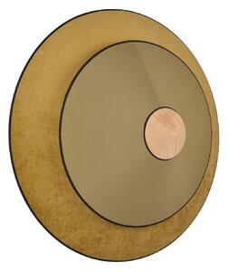Lampa Ścienna Forestier, Cymbal S, antyczny mosiądz, salon, tkanina | tekstylia, design