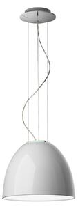 Lampa Wisząca Artemide, Nur Mini Gloss, ściemnialny, biały, salon, metal, design