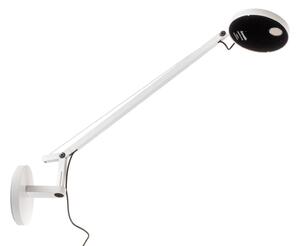 Lampa Ścienna Artemide, Demetra Micro, ściemnialny, biały, gabinet | pracownia, metal, design