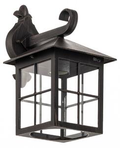 Zewnętrzna Lampa Lindby, Ida, brąz rdzawy, balkon, aluminium, antyczny