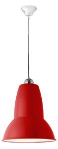 Lampa Wisząca Anglepoise, Original 1227 Giant, ściemnialny, czerwony, salon, metal, design