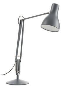 Lampa Podłogowa Anglepoise, Type 75, szary, salon, metal, industrialny