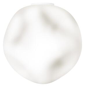 Lampa Sufitowa Foscarini, Hoba Grande, ściemnialny, biały, salon, szkło, design