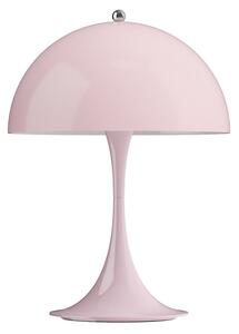 Lampa Stołowa Louis Poulsen, Panthella 250, ściemnialny, pudrowy róż, salon, tworzywo sztuczne, nowoczesny