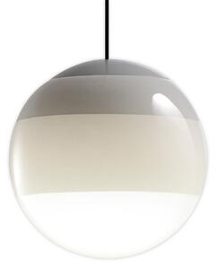 Lampa Wisząca MARSET, Dipping Light, ściemnialny, biały, salon, szkło, design