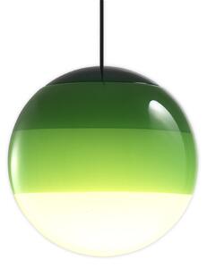 Lampa Wisząca MARSET, Dipping Light, ściemnialny, zielony, salon, szkło, design