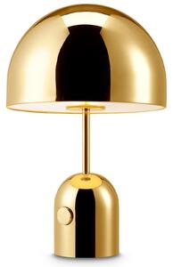 Lampa Stołowa Tom Dixon, Bell, ściemnialny, złoty | mosiężny, salon, metal, design