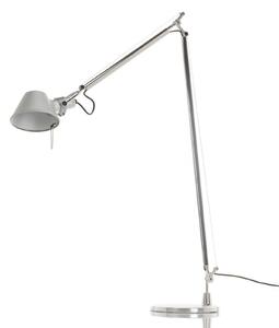 Lampa Podłogowa Artemide, Tolomeo Lettura, szary, gabinet | pracownia, metal, design