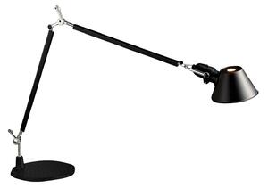Lampa Stołowa Artemide, Tolomeo, czarny, gabinet | pracownia, metal, design