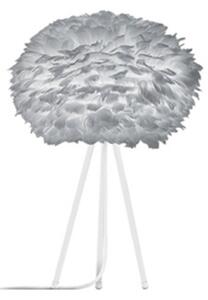 Lampa Stołowa UMAGE, Eos, szary, salon, metal, design