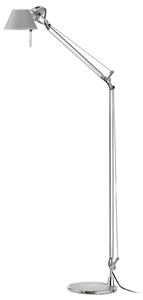 Lampa Podłogowa Artemide, Tolomeo Reading, ściemnialny, metaliczny, salon, metal, design
