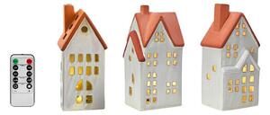Molton Decoration Lampa Stołowa 3 pcs. White/Brown