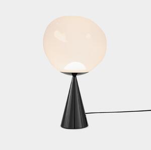 Lampa Stołowa Tom Dixon, Melt Cone Fat, ściemnialny, czarny, salon, metal, design