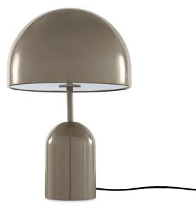 Lampa Stołowa Tom Dixon, Bell, ściemnialny, szary, salon, metal, design