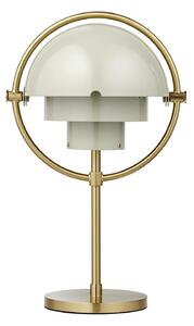 Lampa Stołowa GUBI, Multi-Lite, ściemnialny, złoty | mosiężny, salon, metal, design