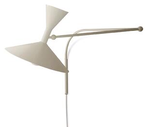 Lampa Ścienna Nemo Lighting, Lampe de Marseille, biały, salon, metal