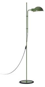 Lampa Podłogowa MARSET, Funiculí, zielony, salon, metal, design