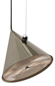Lampa Wisząca Tom Dixon, Pose, ściemnialny, zielony, salon, metal, design