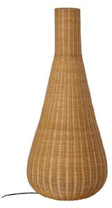 Lampa Podłogowa Lucande, Takeo, drewniany, salon, drewno, boho