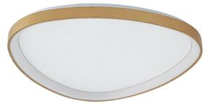 Lampa Sufitowa Lucande, Asken, ściemnialny, złoty | mosiężny, salon, aluminium, nowoczesny