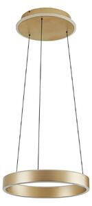 Lampa Wisząca Lucande, Tindra, ściemnialny, złoty | mosiężny, salon, metal, nowoczesny