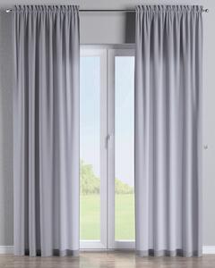 Zasłona na kanale z grzywką 1 szt. kolor szary