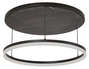 Lampa Sufitowa Lucande, Orven, ściemnialny, czarny, salon, metal, nowoczesny
