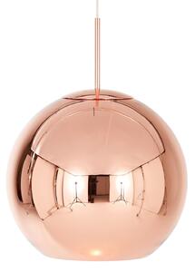 Lampa Wisząca Tom Dixon, Copper Round, ściemnialny, miedziany, salon, tworzywo sztuczne, design