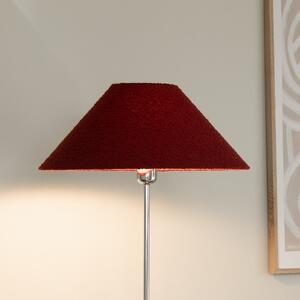 Lampa Podłogowa Globen Lighting, czerwony, salon, tkanina | tekstylia, skandynawski