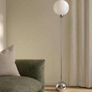 Lampa Podłogowa Globen Lighting, biały, salon, szkło, nowoczesny