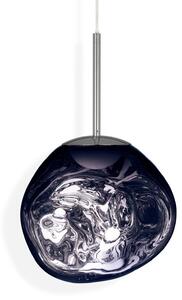 Lampa Wisząca Tom Dixon, Melt Mini, ściemnialny, szary, salon, tworzywo sztuczne, design