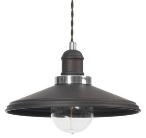 Industrialna lampa wisząca E448-Gipso - czarny
