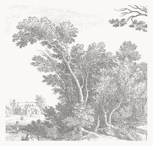 Tapeta Engraved Landscapes
