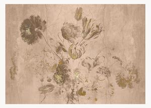 Tapeta Fresco Flowers High Gloss
