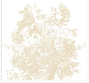Tapeta Frans Uyterlinde - Engraved Flowers