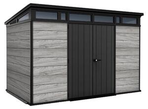 Domek ogrodowy Pent Signature, wymiary 11 x 7 metrów, kolor Storm Grey