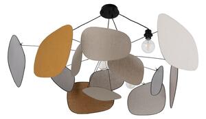 Lampa Wisząca MARKET SET, Screen 70's, ściemnialny, wielokolorowy, salon, tkanina | tekstylia, design