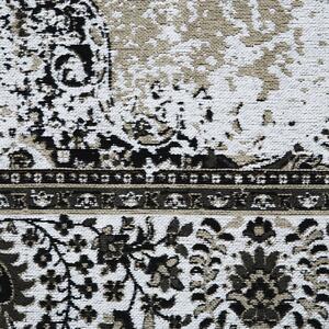 Dywan orientalny do salonu prostokątny 160 x 230 cm bawełna beżowoszary Almus Beliani